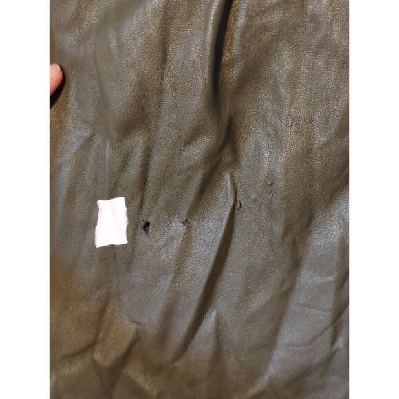 RTR 3.1 Phillip Lim Faux Leather Bermuda Mid Length Culottes pull on solid Sz 8 - Picture 5 of 10